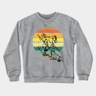 American western vintage cowboy Crewneck Sweatshirt